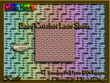 !Kushi! BoxyCrochetLaceSHEER Textures -WEAR TO UNPACK