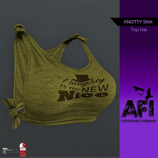 AFI Designs Knotty Shirt (Top Hat)  *add me*
