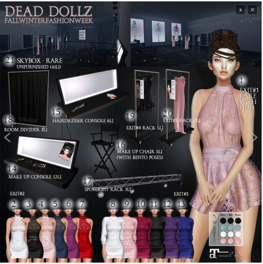 2. Dead Dollz - F/W - FASHION WEEK - Exit#2 White