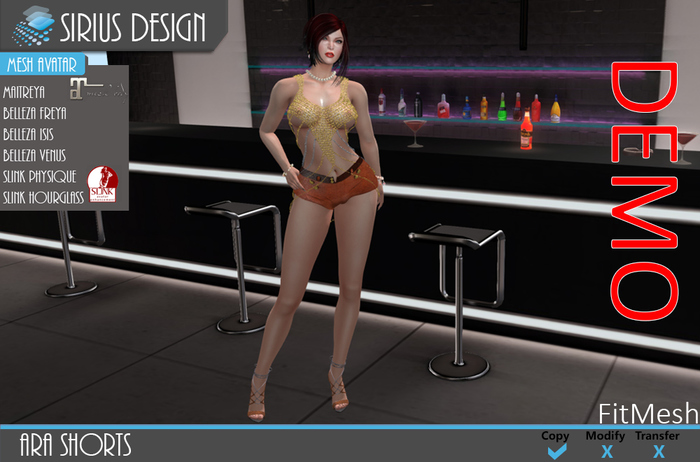 Sirius Dsign Ara Shorts Boxed ==DEMO