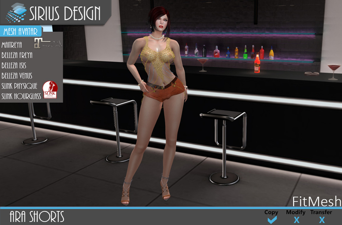 Sirius Dsign Ara Shorts Boxed