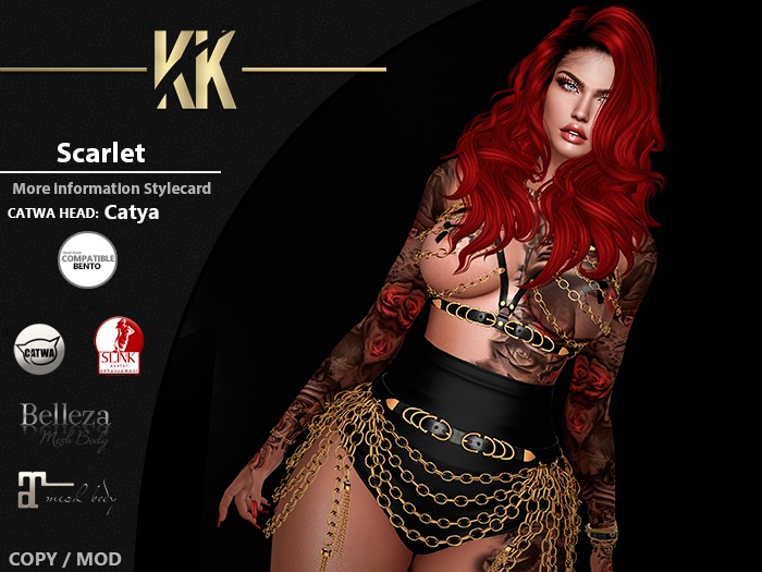 ...:::[ K&K ]:::... Scarlet (Catwa Bento)