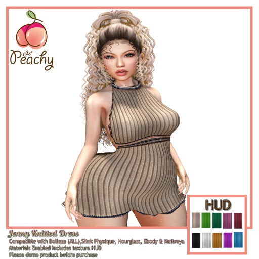 *JP* Jenny Knitted Dress DEMO