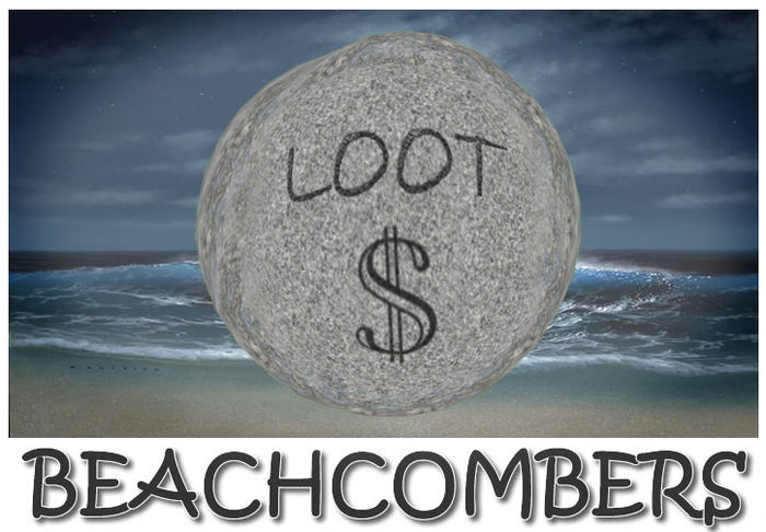Beachcombers Pathway Stone - Black - Loot