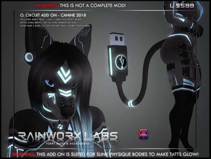 [RL] OMEGA FEMALE - CIRCUIT ADD ON 2018 - CANINE- ICE