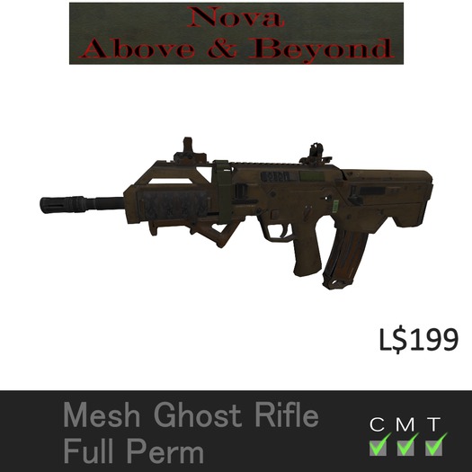 Mesh Ghost Rifle Full Perm