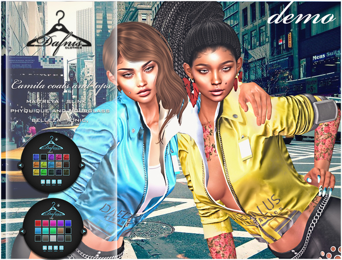 *dafnis fat pack coats and top Camila Demo