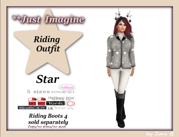 ** Just Imagine Riding Outfit   STAR  By Zara B