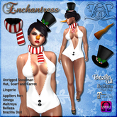 ![Enchantress] Christina Lingerie White