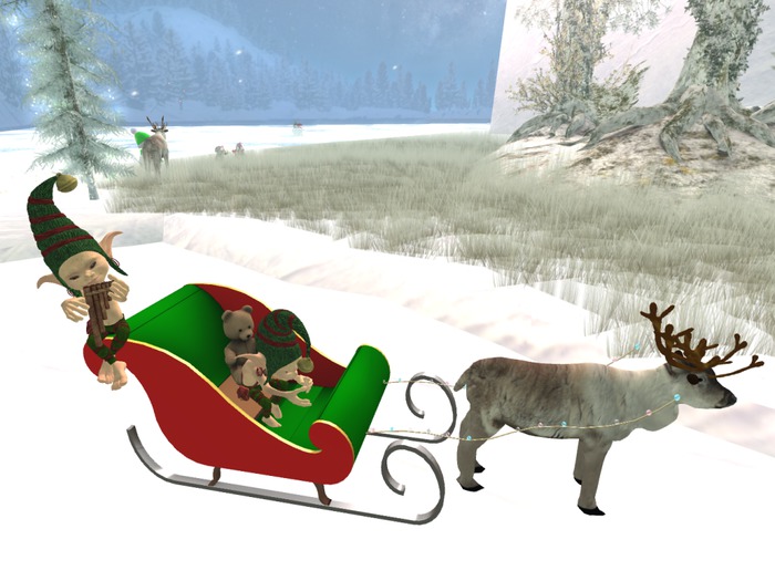 *Xtal* Pixies & Reindeer Sleighs