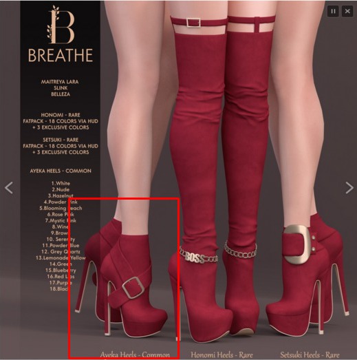 [BREATHE]-Ayeka Heels-Rose Pink-M.Lara