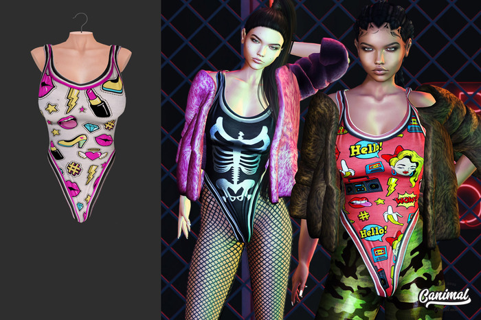 [Canimal] Licious Bodysuit Girly