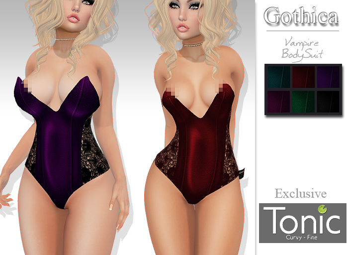 {G} Vampire Bodysuit {Tonic}