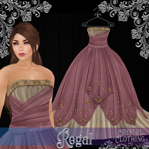 [CC Co.] Regal - Gown - Rose