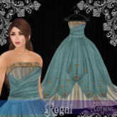[CC Co.] Regal - Gown - Sky
