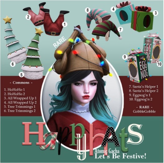 [Atomic] Happy Hats_Let's Be Festive! - HoHoHo 2