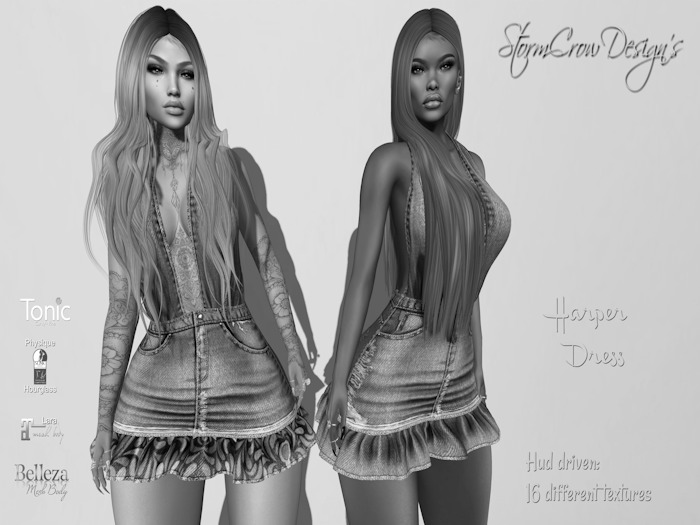 DEMO HARPER NECKHOLDER DRESS