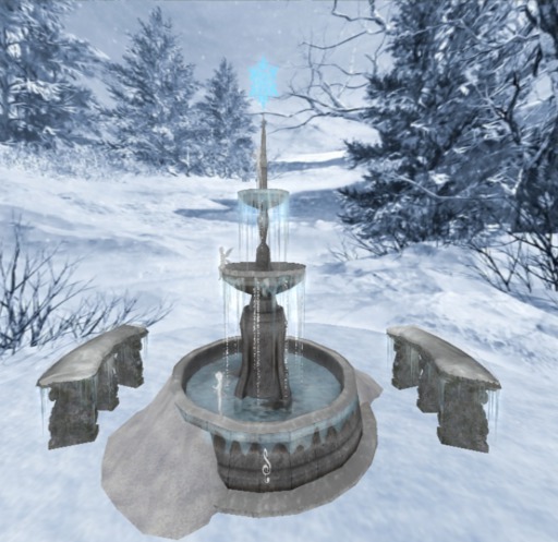 ~HDS~ Winter Fun Fountain Boxed
