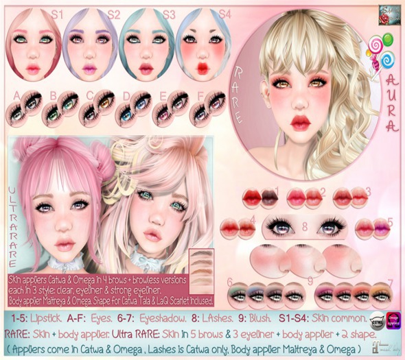 *{ SeVered GarDeN }* AURA - SKIN - RARE