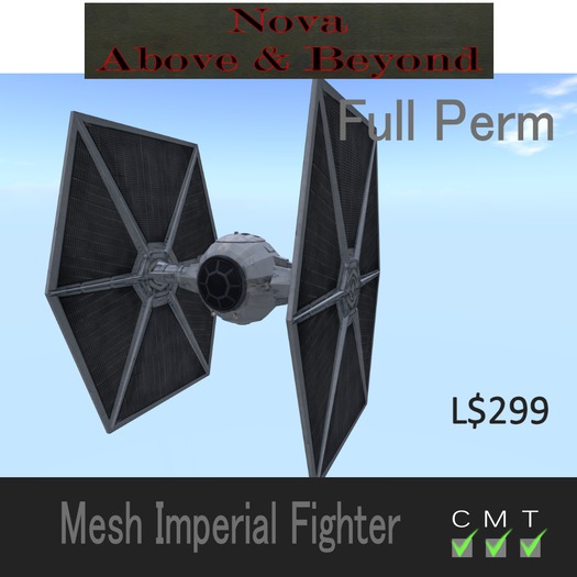 Mesh Imperial Fighter Full Perm