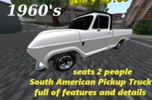 South American Pickup Truck (boxed)