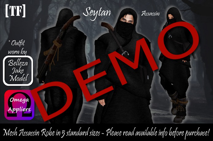 DEMO - Assassin Robe (Seytan) [ADD to Unpack]