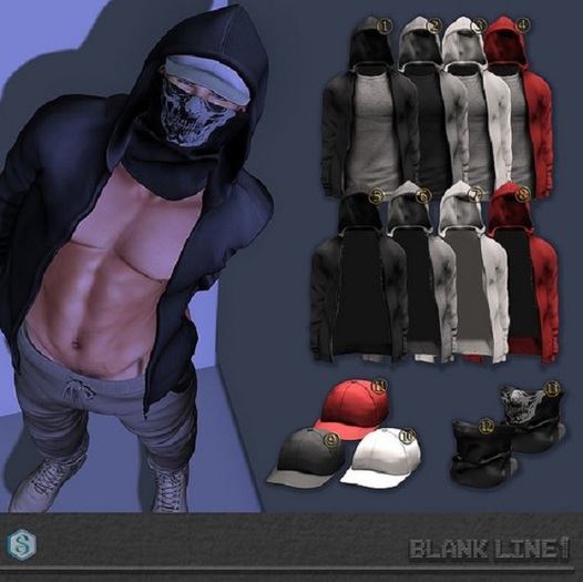 11_BlankLine Killer Gacha [Cap] red