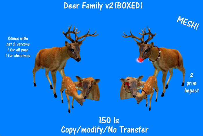 Deer Family v2(BOXED)