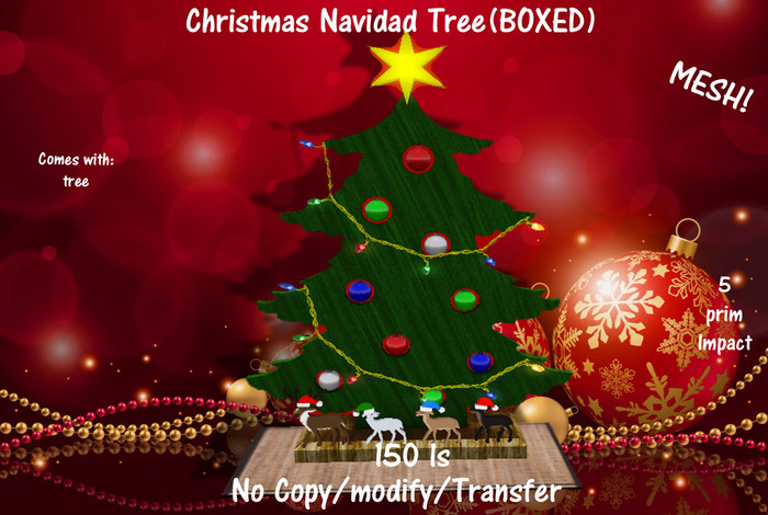 Christmas Navidad Tree(BOXED)