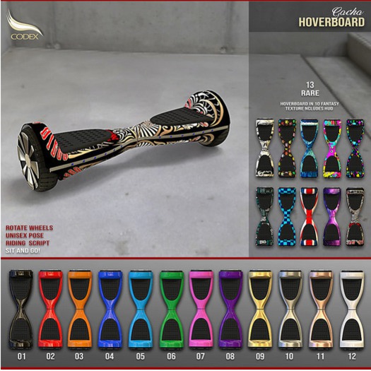 04 CODEX_HOVERBOARD BLUE
