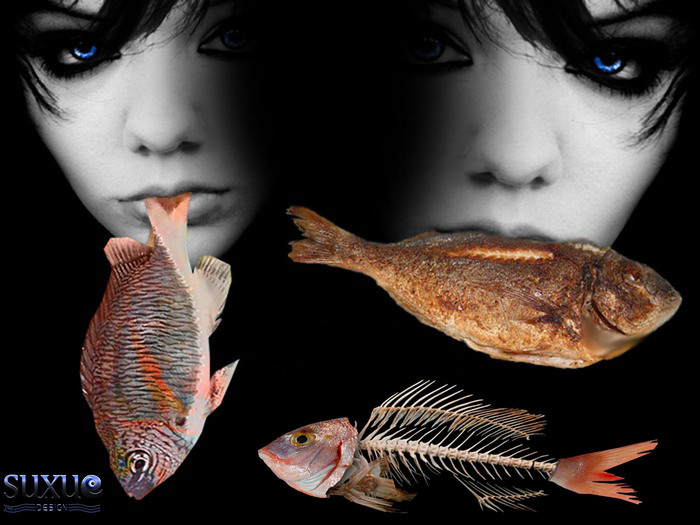 !    Su Xue    ! MESH Fis in the mouth izgara [HUD]