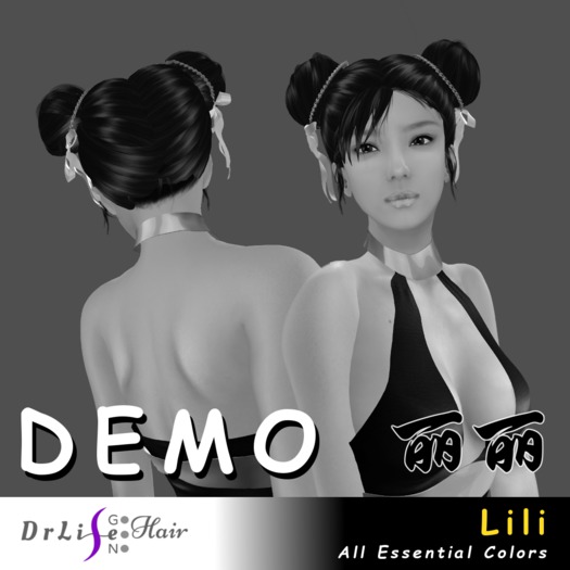DrLifeGen3Hair Lili (All Essential Colors) DEMO