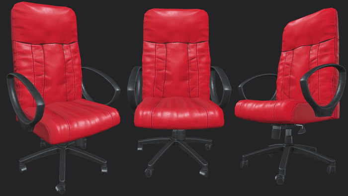 Office Chair Red