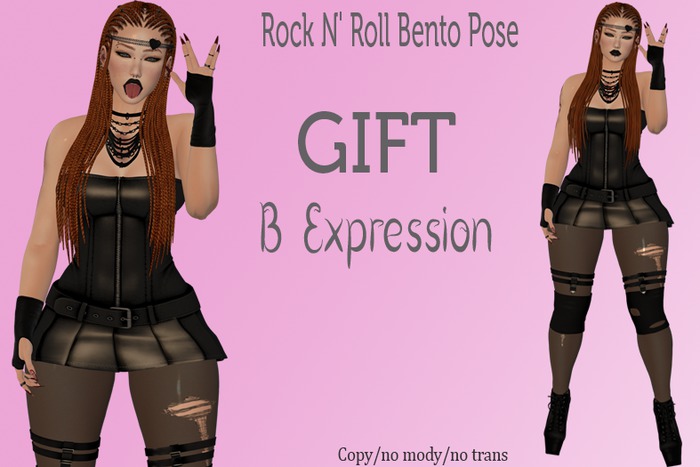 B Expression pose bento gift - BOX