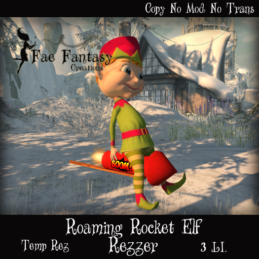 l*(FFC)* Roaming Rocket Elf Rezzer   BOXED