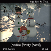 l*(FFC)* Festive Frosty Family   BOXED