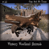 *FFC)* Wintery Woodland Animals   BOXED 