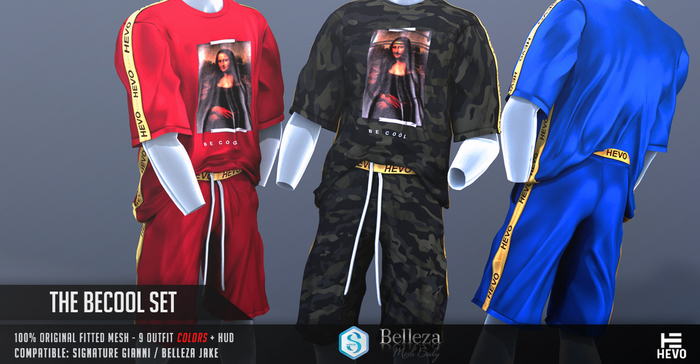 HEVO - Be Cool Set - Black B.
