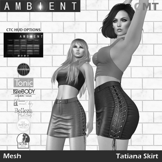 [AF] DEMO Mesh Tatiana Skirt (BOXED)