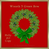Christmas Wreath 3 Green - Box