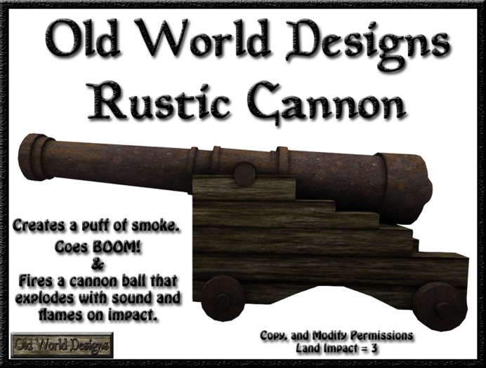 OWD Cannon boxed