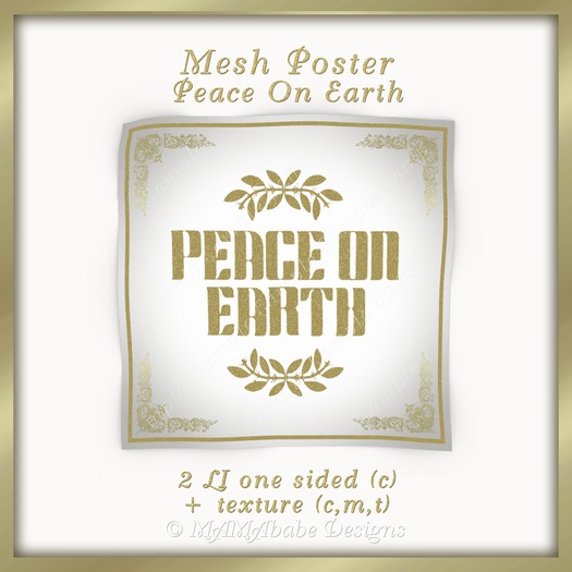 Mesh Poster Peace