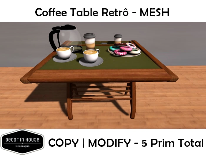 [DH] Coffee Table Retro 