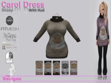 Carol Dress With Hud Sheep
