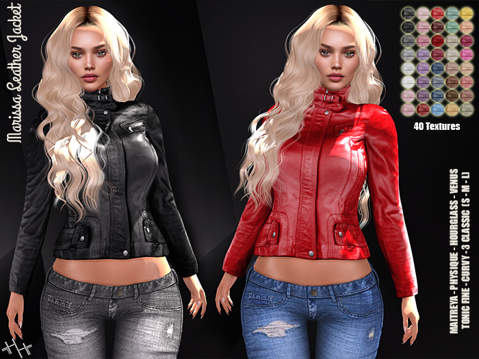 [hh] Marissa Leather Jacket