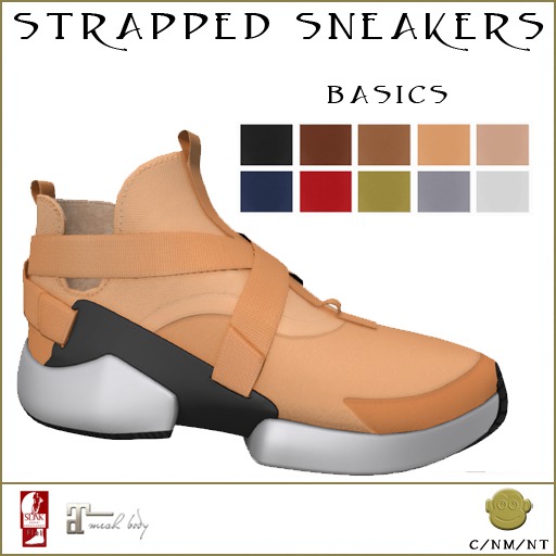 BM Strapped Sneakers Basics