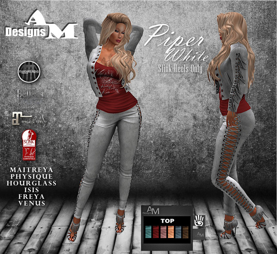 Piper White[[WEAR TO UNPACK]]