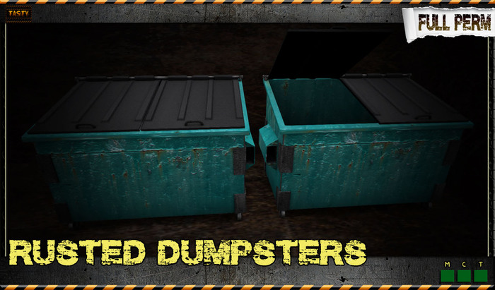 ..::Tasty::.. Rusted Dumpsters //FULL PERM// (p)