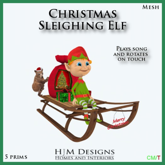 Christmas Sleighing Elf
