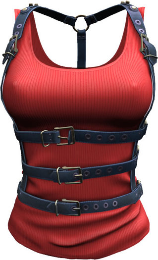 SA-I "Fashion" -Gia Harness Top (red)